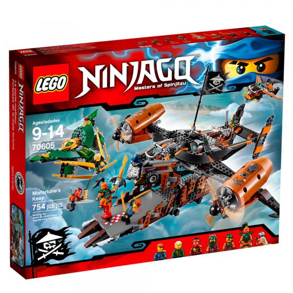 LEGO Ninjago - Masters Of Spinjitzu - Nave Fortuna do Infortuno - 70605