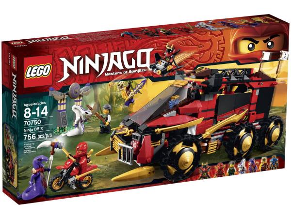 LEGO Ninjago Ninja DBX 70750 - 756 Peças