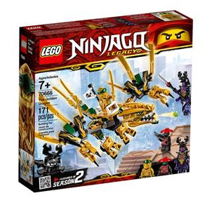 Lego Ninjago - o Dragão Dourado 171 Peças - Lego