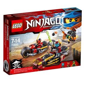 LEGO Ninjago Perseguição de Motocicleta Ninja - 231 Peças