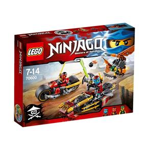 Lego Ninjago - Perseguição de Motocicleta Ninja - 70600