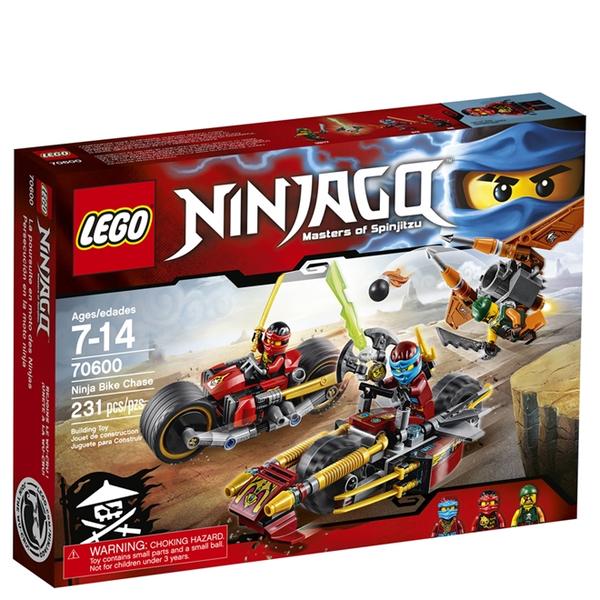 Lego Ninjago Perseguição de Motocicleta Ninja - LEGO