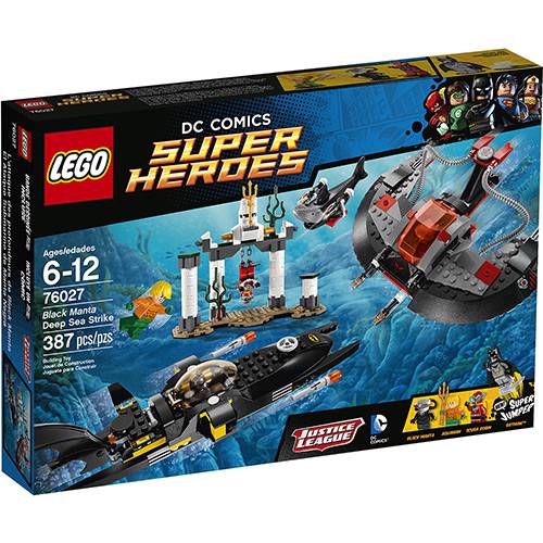 Tudo sobre 'LEGO - o Ataque do Fundo do Mar de Manta Negra'