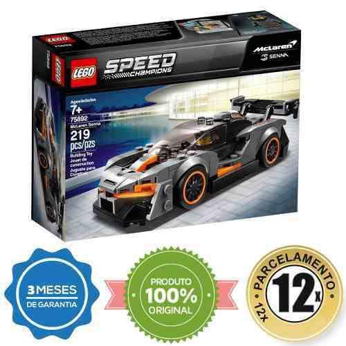 Lego Speed Champions Mclaren Senna 75892 219 Peças