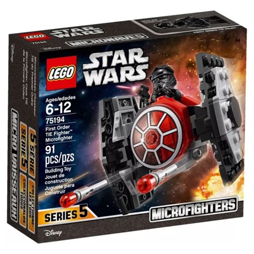 Lego Star Wars - 75194 - Microfighter Caca Tie da Primeira Ordem