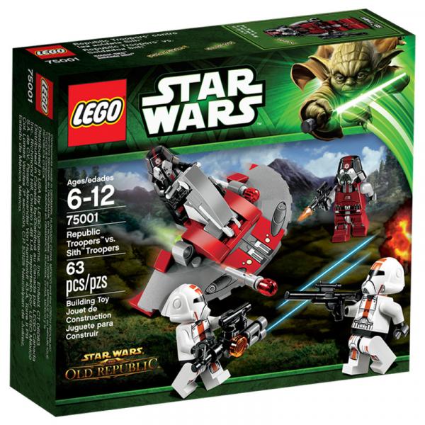 LEGO Star Wars - Republic Troopers Contra Soldados Sith - 75001