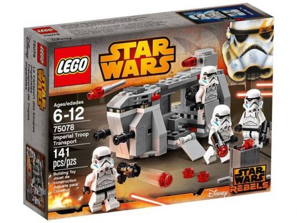 LEGO Star Wars Transporte de Tropas Imperiais - 75078 141 Peças