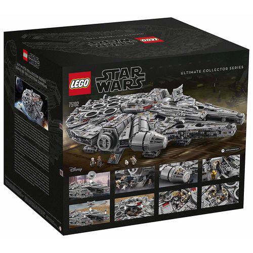 Tudo sobre 'Lego Star Wars Ultimate Millenium Falcon 75192'