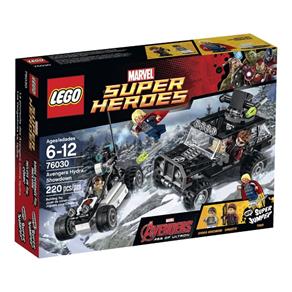 Lego Super Heroes 76030 - Ajuste de Contas dos Vingadores e Hydra - 220 Pcs - Dourado
