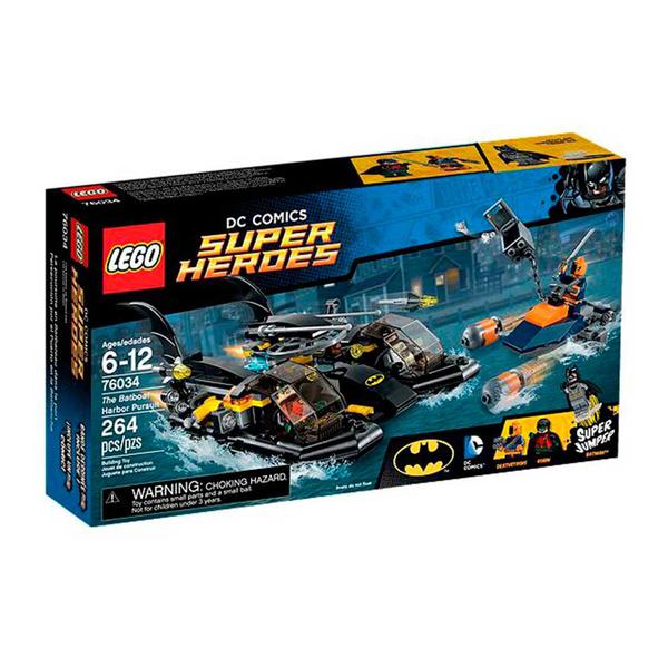 Lego Super Heroes 76034 a Perseguição de Batbarco no Porto - LEGO