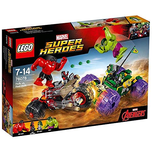 LEGO Super Heroes - 76078 - Hulk Contra Hulk Vermelho