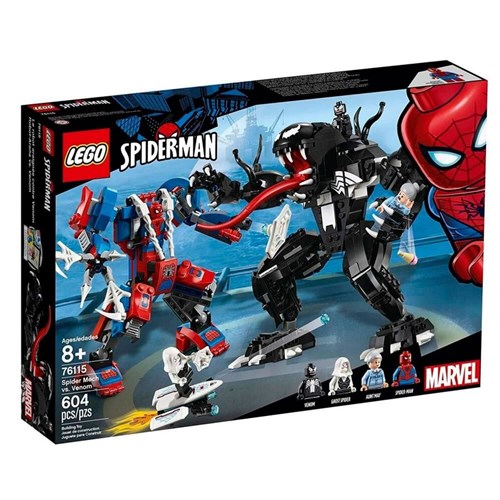 Lego Super Heroes 76115 Robô Aranha Vs Venom - Lego
