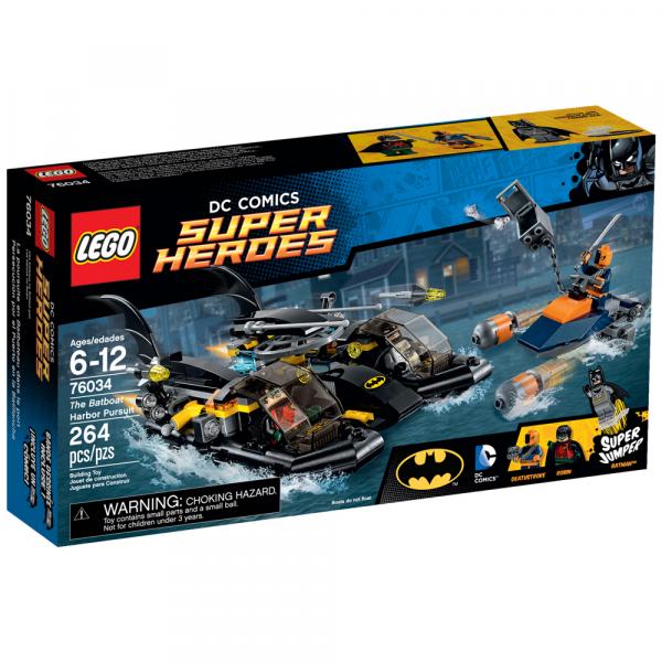 LEGO Super Heroes - a Perseguição de Batbarco no Porto - 76034