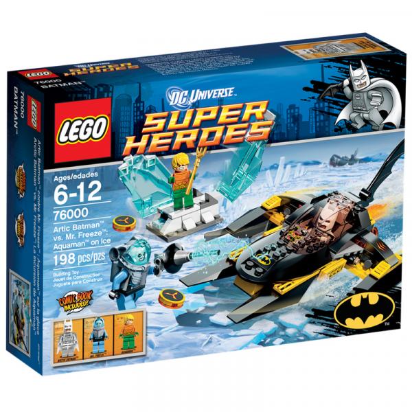 LEGO Super Heroes - Artic Batman Contra Mr. Freeze: Aquaman no Gelo - 76000