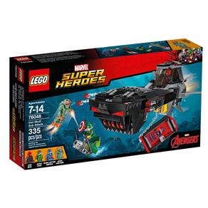 LEGO Super Heroes Ataque de Submarino do Caveira de Ferro - 335 Peças