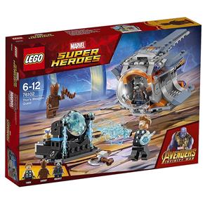 Lego Super Heroes - Disney - Marvel - Avengers - Infinite War - Procura da Arma do Thor - 76102