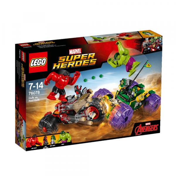 Lego Super Heroes - Hulk Vs. Hulk Vermelho - 76078