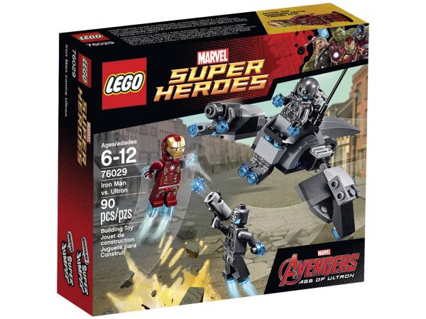 LEGO Super Heroes Iron Man Vs Ultron - 76029 90 Peças