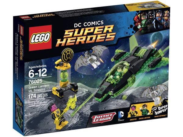 LEGO Super Heroes Lanterna Verde Contra Sinestro - 174 Peças - 76025