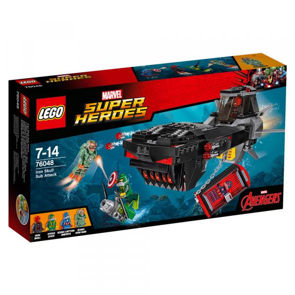 Lego Super Heroes Marvel - Ataque de Submarino do Caveira de Ferro - 76048
