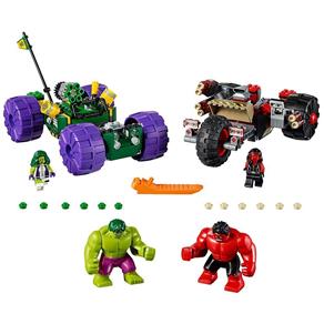 Lego Super Heroes Marvel Hulk Vs Hulk Vermelho 375 Pçs