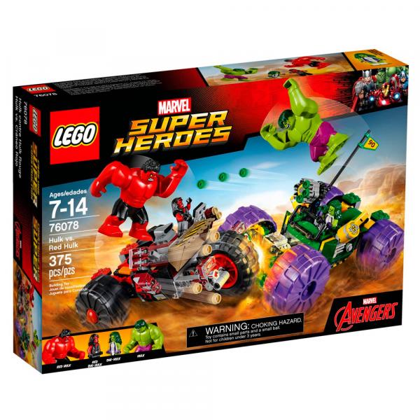 LEGO Super Heroes - Marvel - Hulk Vs Hulk Vermelho - 76078