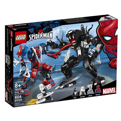 Lego Super Heroes - Marvel - Spider - Man - Robô Aranha Vs Venom - 76115