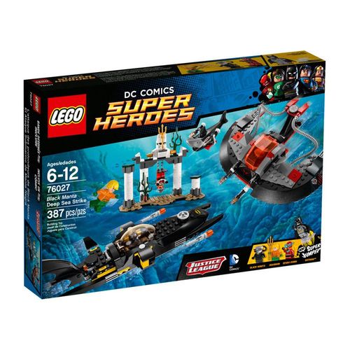 Lego Super Heroes - o Ataque do Fundo do Mar de Manta Negra