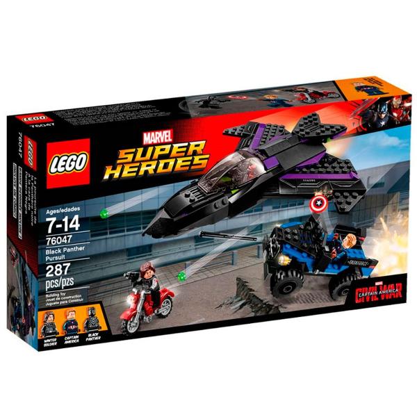 Lego Super Heroes Perseguição do Pantera Negra
