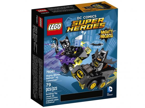 LEGO Super Heroes Poderosos Micros: Batman Contra - Mulher-Gato 4111176061 79 Peças