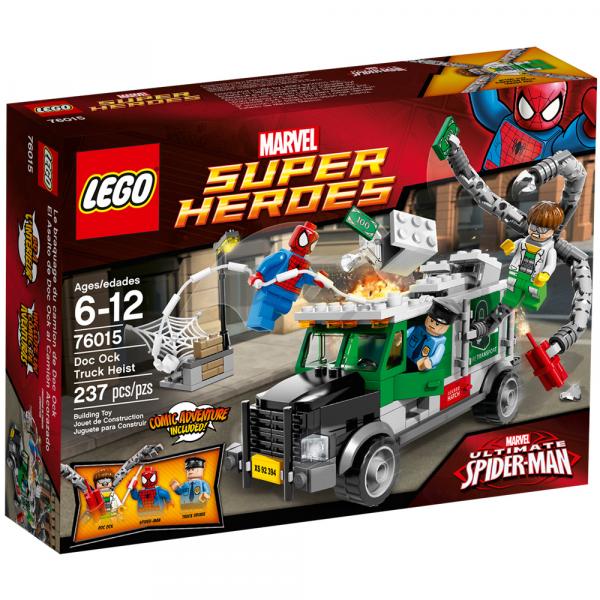 LEGO Super Heroes - Spider-Man: o Caminhão de Assalto de Doc Octopus - 76015