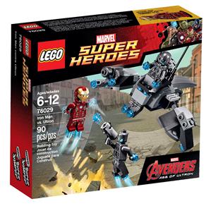 LEGO Super Heros - Iron Man Vs Ultron - 90 Peças