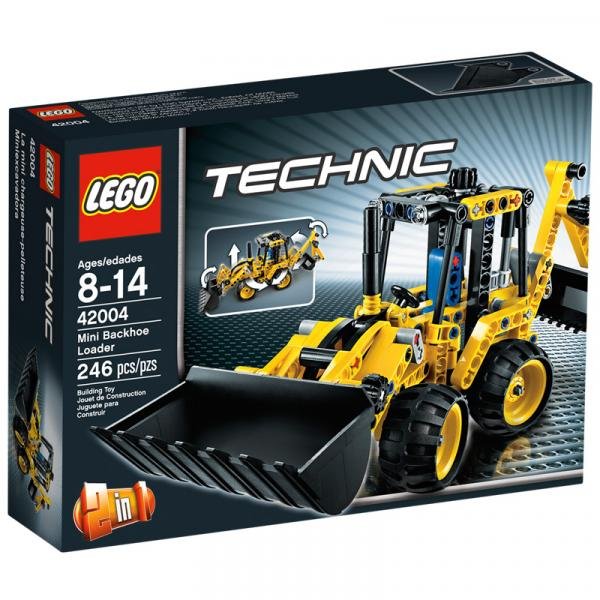 LEGO Technic - Carregadora com Pá de Escavação Traseira - 42004