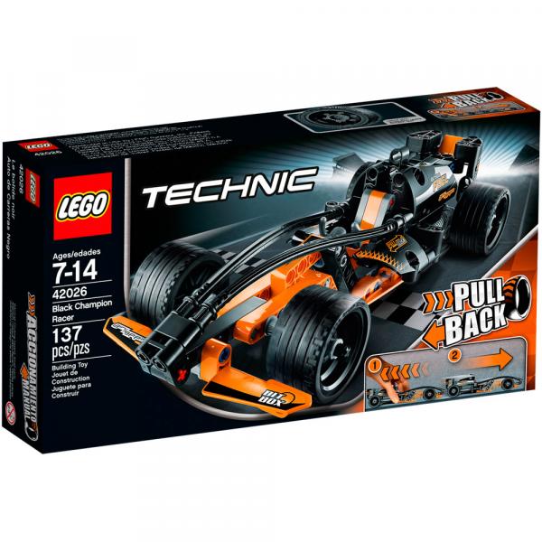 LEGO Technic - Carro de Corrida Campeão Negro - 42026