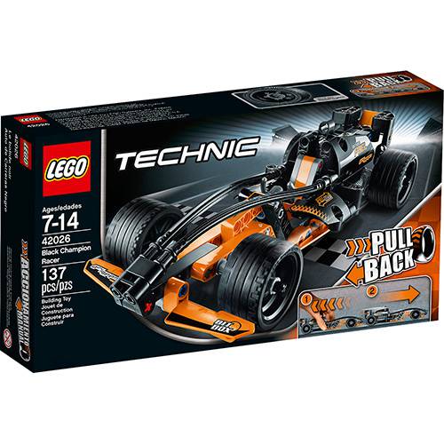 Tudo sobre 'LEGO Technic Carro de Corrida Campeão Negro'