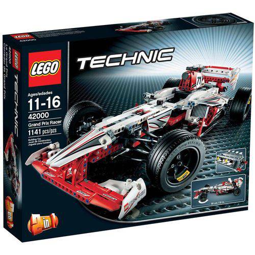 Tudo sobre 'Lego Technic - Carro de Corrida do Grande Prêmio - 42000'