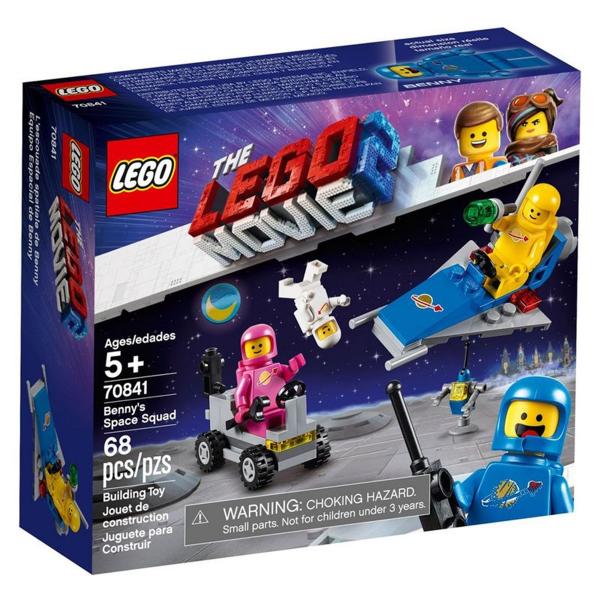 Lego The Movie o Pelotao Espacial do Benny 68 Peças