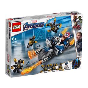 LEGO Vingadores - Capitão América: Ataque Outriders 76123 - 167 Peças