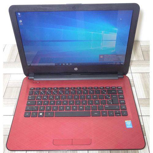 Tudo sobre 'Leia: Notebook HP 14-AC105BR 14'' Intel Pentium 1.9GHz 4GB HD-500GB - Vermelho'