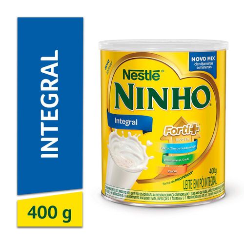 Leite em Pó Nestlé Integral NINHO Forti+ 400g