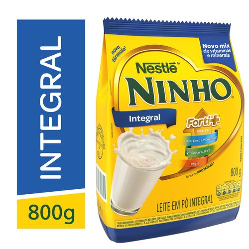 Leite em Pó Nestlé Integral NINHO Forti+ 800g