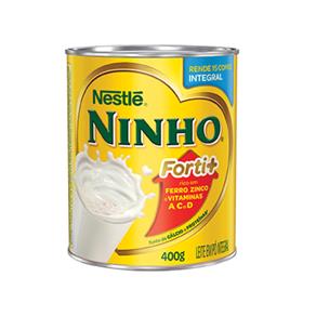 Tudo sobre 'Leite em Pó Nestlé Ninho Integral 400g'