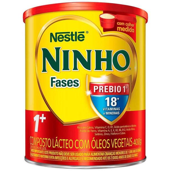 Leite em Pó Ninho Fases 1+ 400g - Nestlé