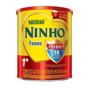 Leite em Pó Ninho Fases 1+ com Prebio 1 Nestlé 800g