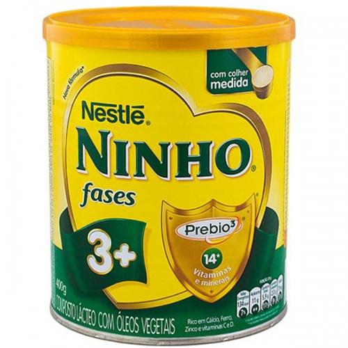 Leite em Pó Ninho Fases 3+ Nestlé 400g
