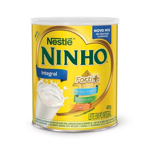 Leite em Pó Ninho Integral Nestlé 400g