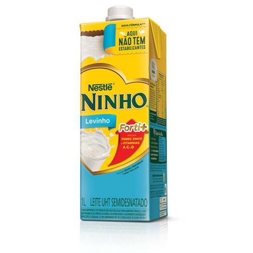 Leite Longa Vida Nestlé Ninho Levinho 1l