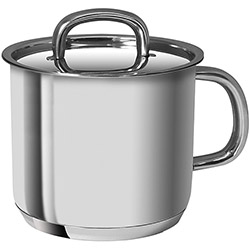 Tudo sobre 'Leiteira / Fervedor Inox Jomafe Studio 1,8 Lt 14Cm'