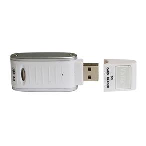 Leitor e Gravador de Cartão de Memória SD/SDHC Via USB - VIVITAR VIVRW3000