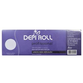 Lenço para Depilação 100 Folhas - Depi Roll